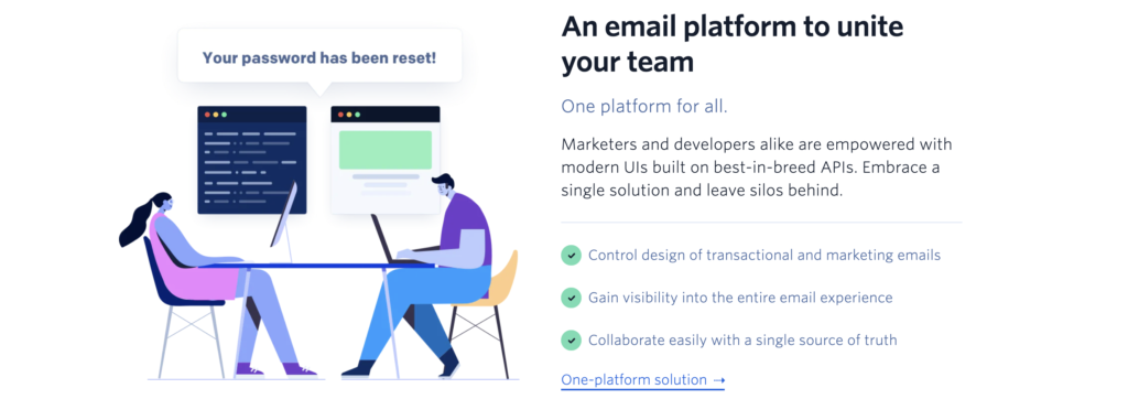 Sendgrid vs Mailchimp: sendgrid unique features